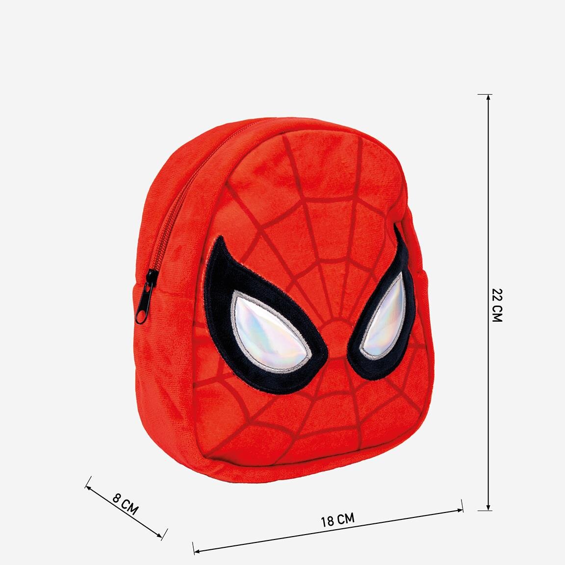 Spiderman - Kinderrucksack aus weichem Plüsch