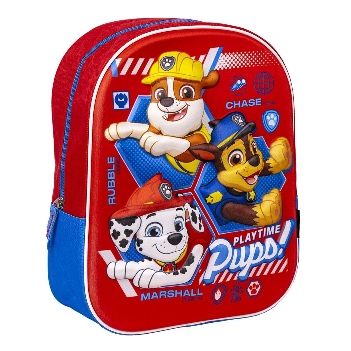 Rucksack Paw Patrol Welpen Kindergröße 3D