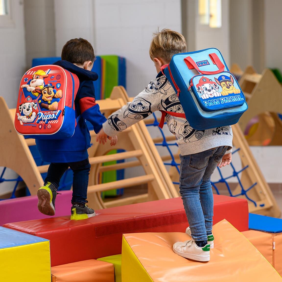 Rucksack Paw Patrol Welpen Kindergröße 3D