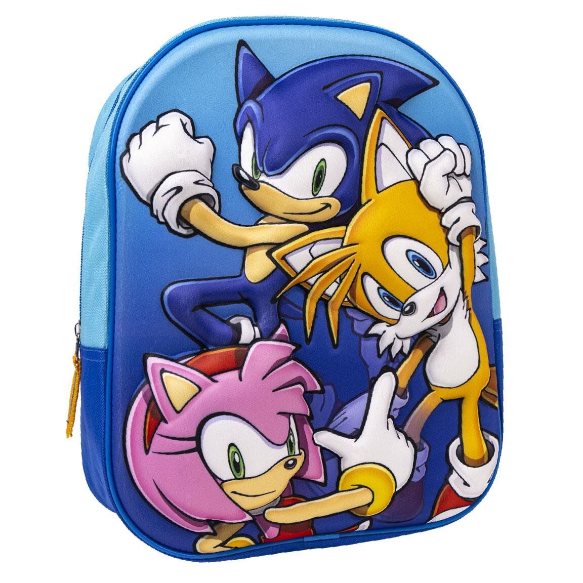 Rucksack Sonic the Hedgehog 3D Kindergröße