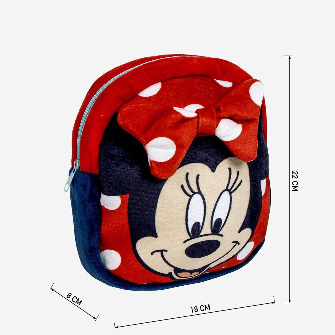 Disney Minnie - Kinderrucksack aus weichem Plüsch