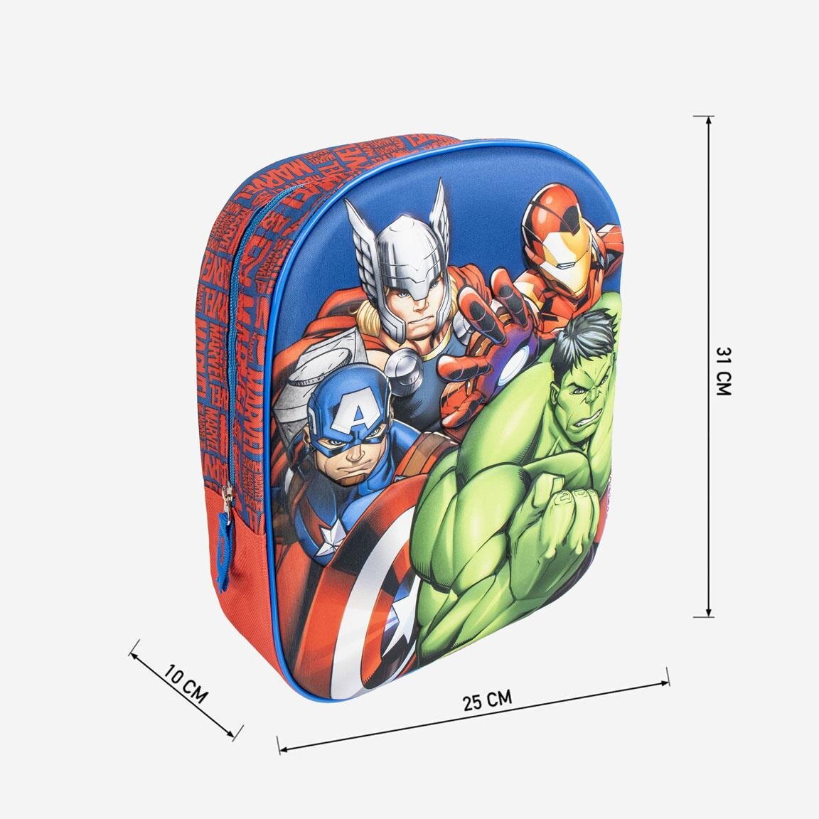 Avengers Kinderrucksack mit 3D-Effekt