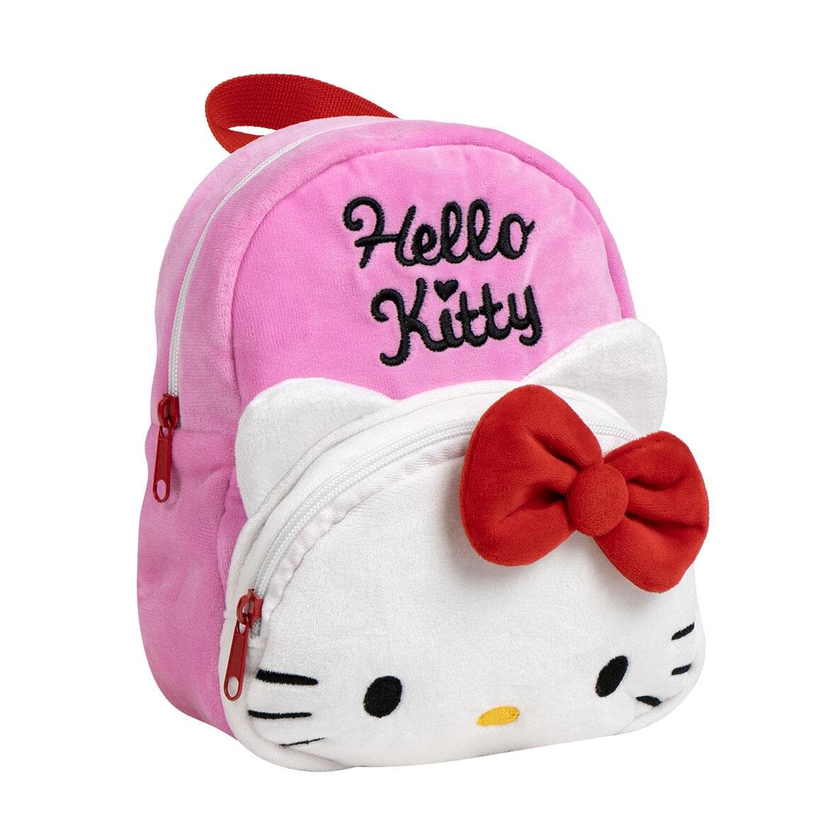 Hello Kitty Kinderrucksack aus Plüsch
