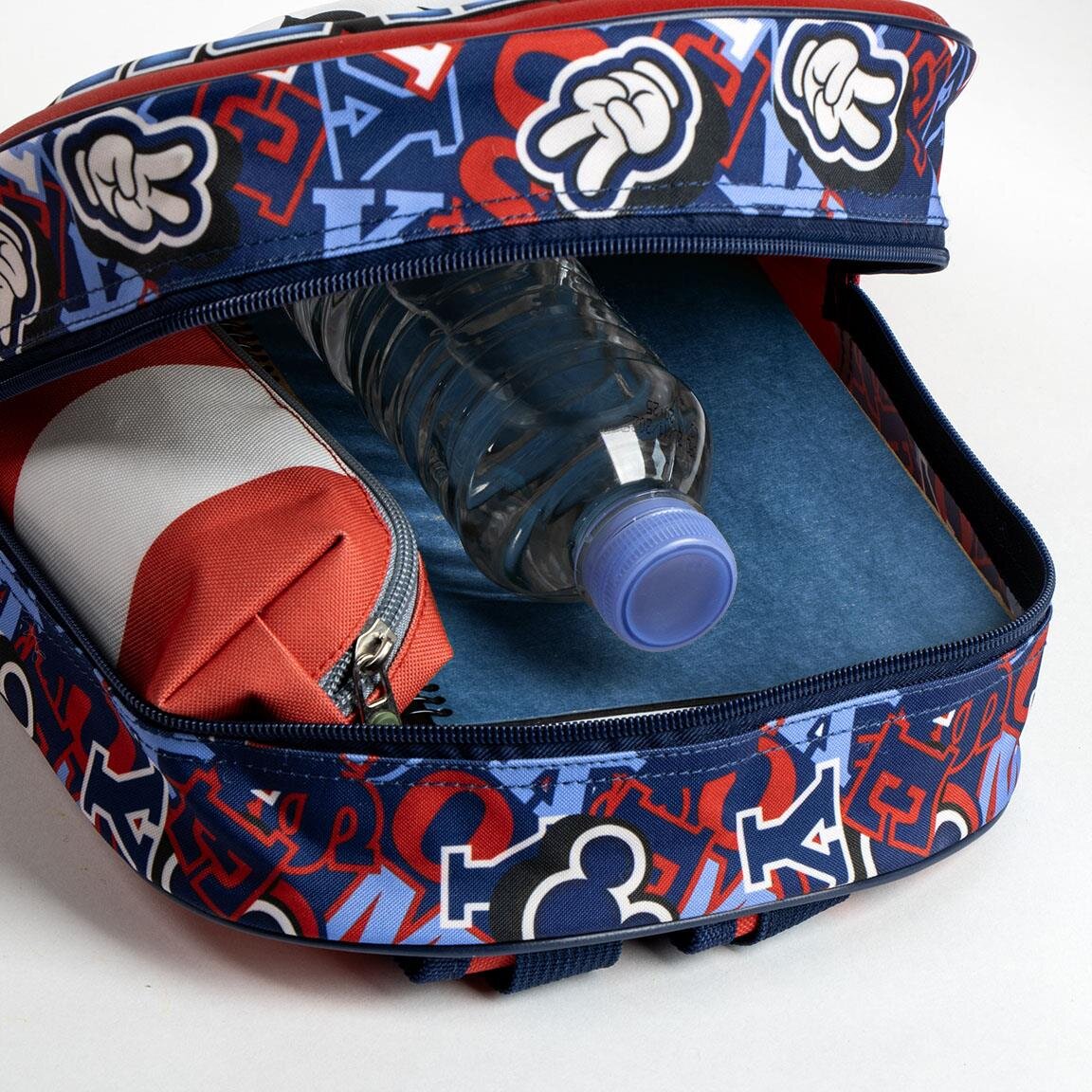 Micky Maus - Kinderrucksack mit 3D-Effekt
