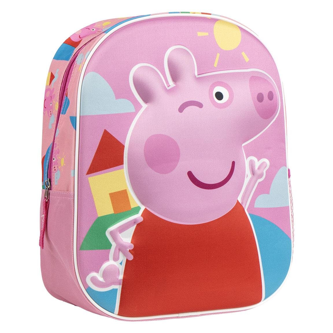 Peppa Wutz - Kinderrucksack mit 3D-Effekt