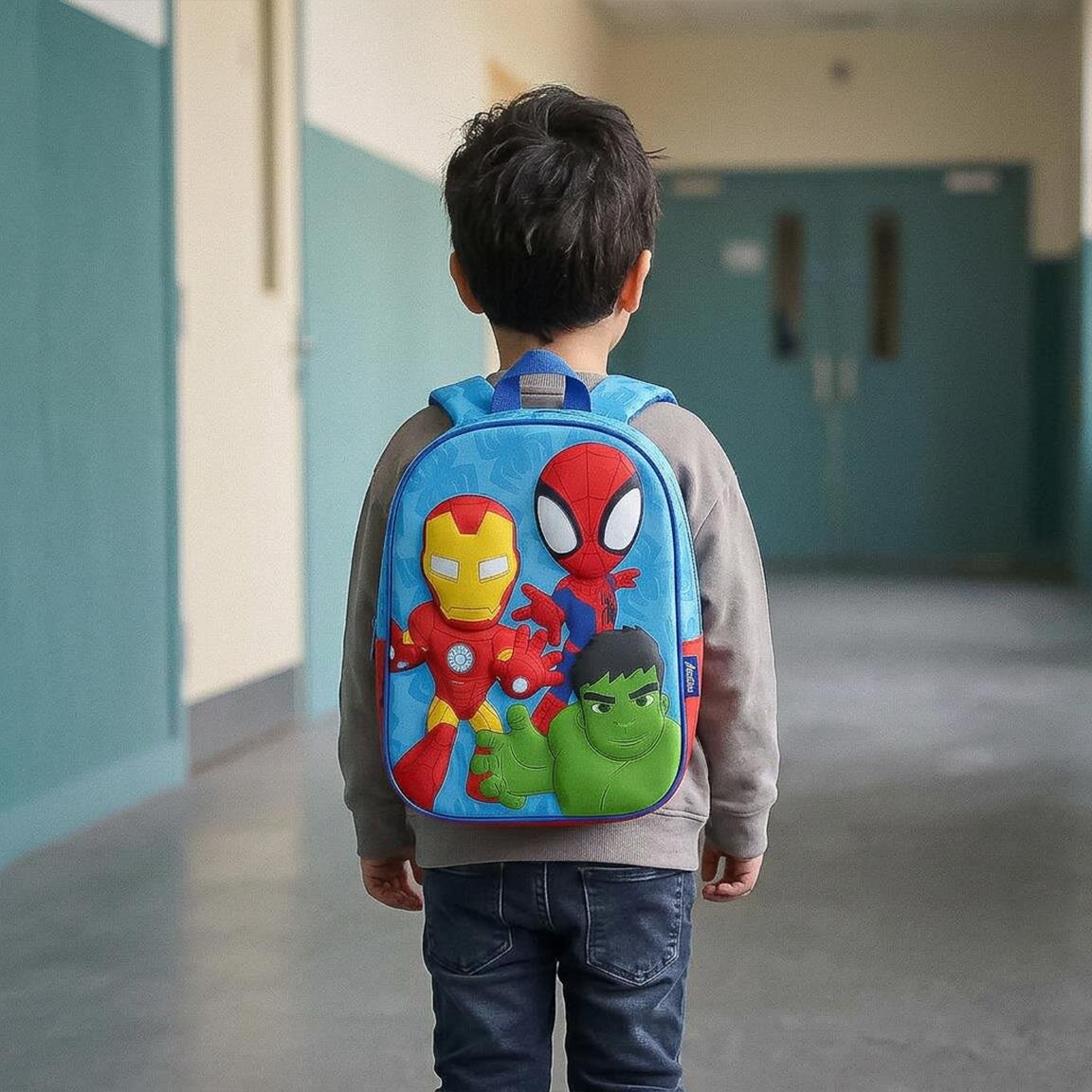 Spidey Kinderrucksack mit 3D-Effekt