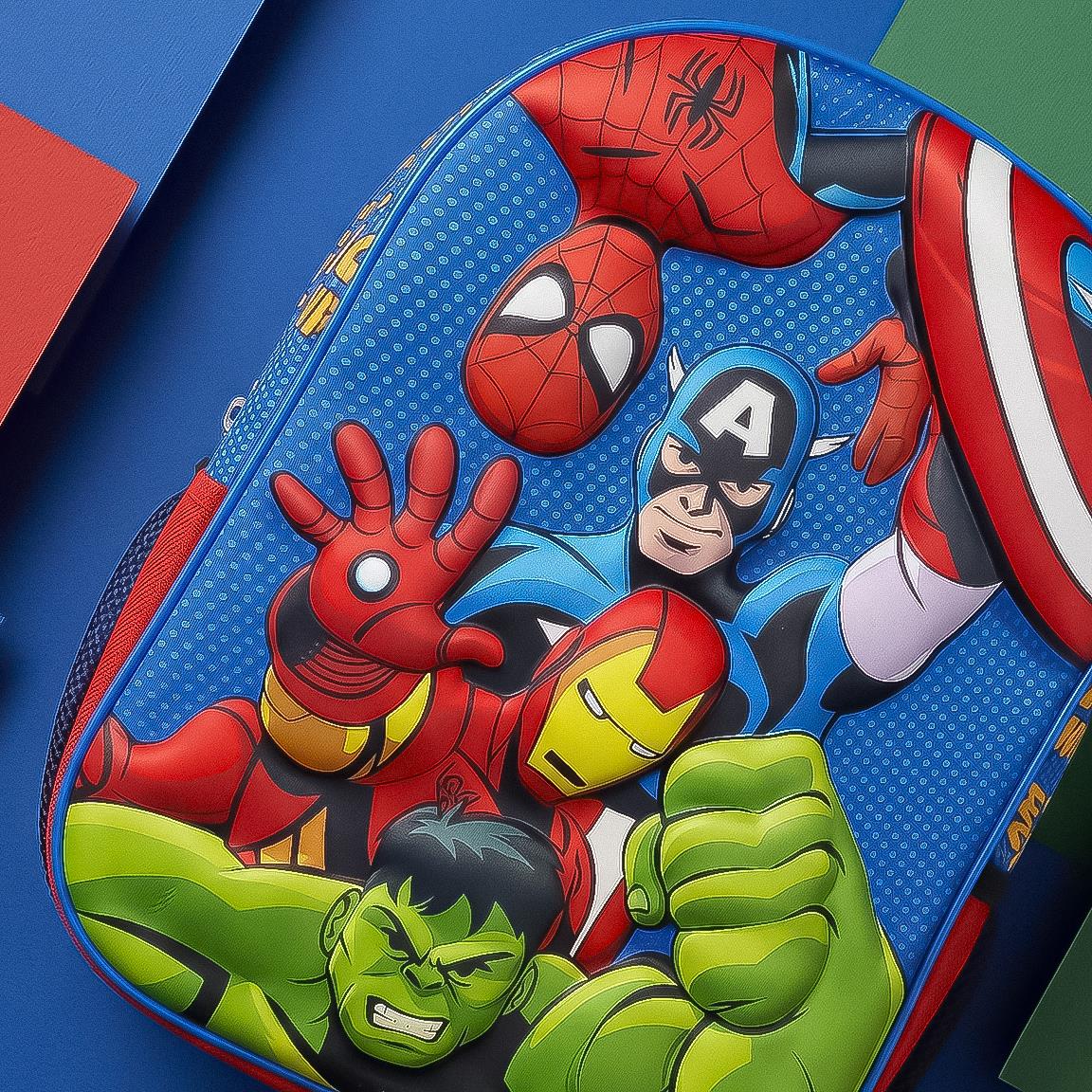 Avengers Kinderrucksack mit 3D-Effekt