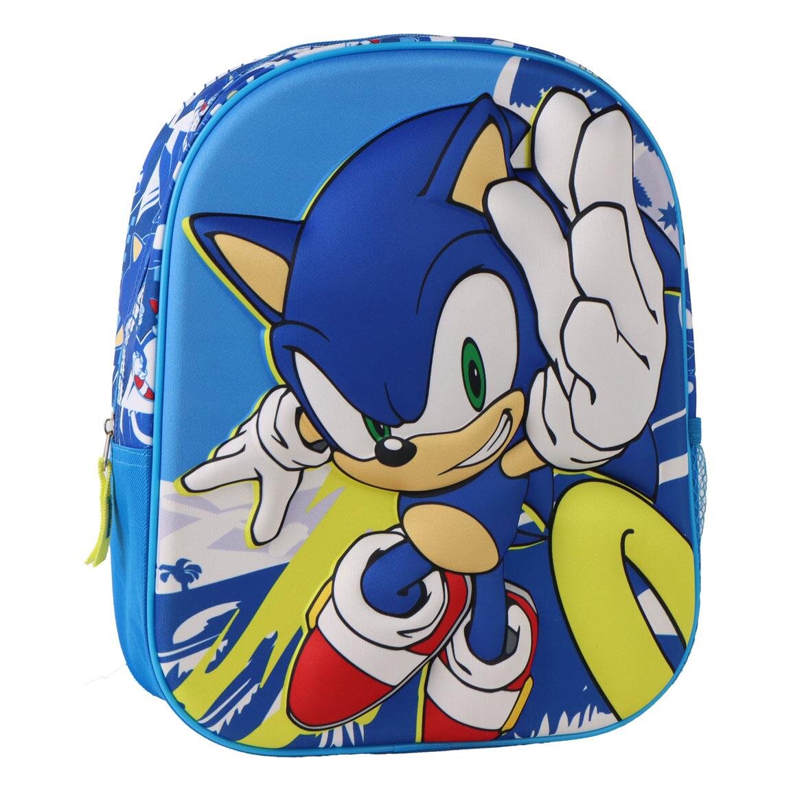 Sonic Kinderrucksack mit 3D-Effekt