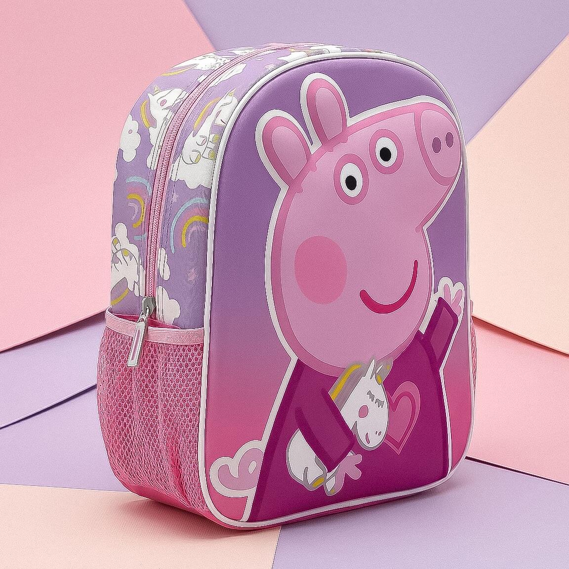 Peppa Wutz Kinderrucksack mit 3D-Effekt