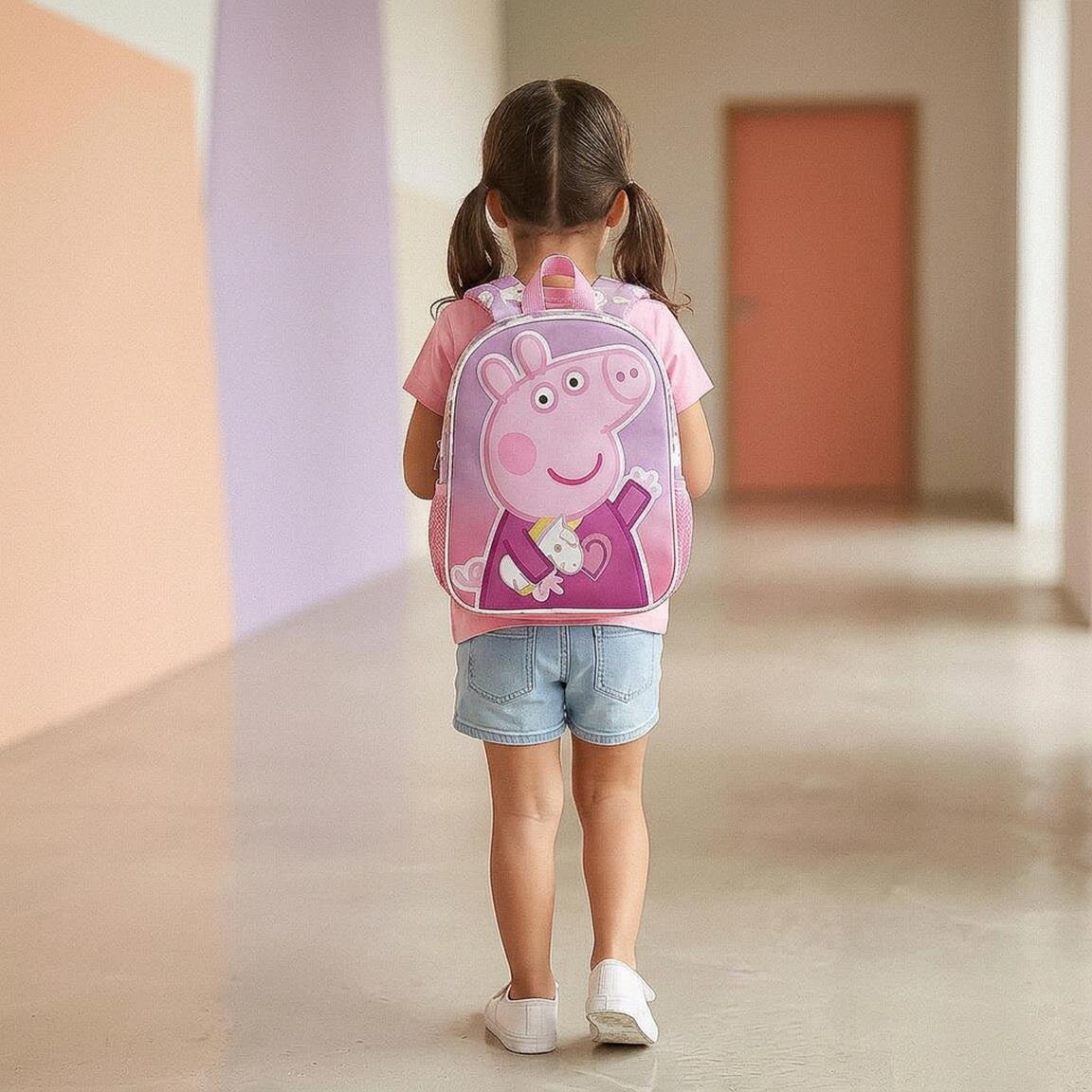 Peppa Wutz Kinderrucksack mit 3D-Effekt