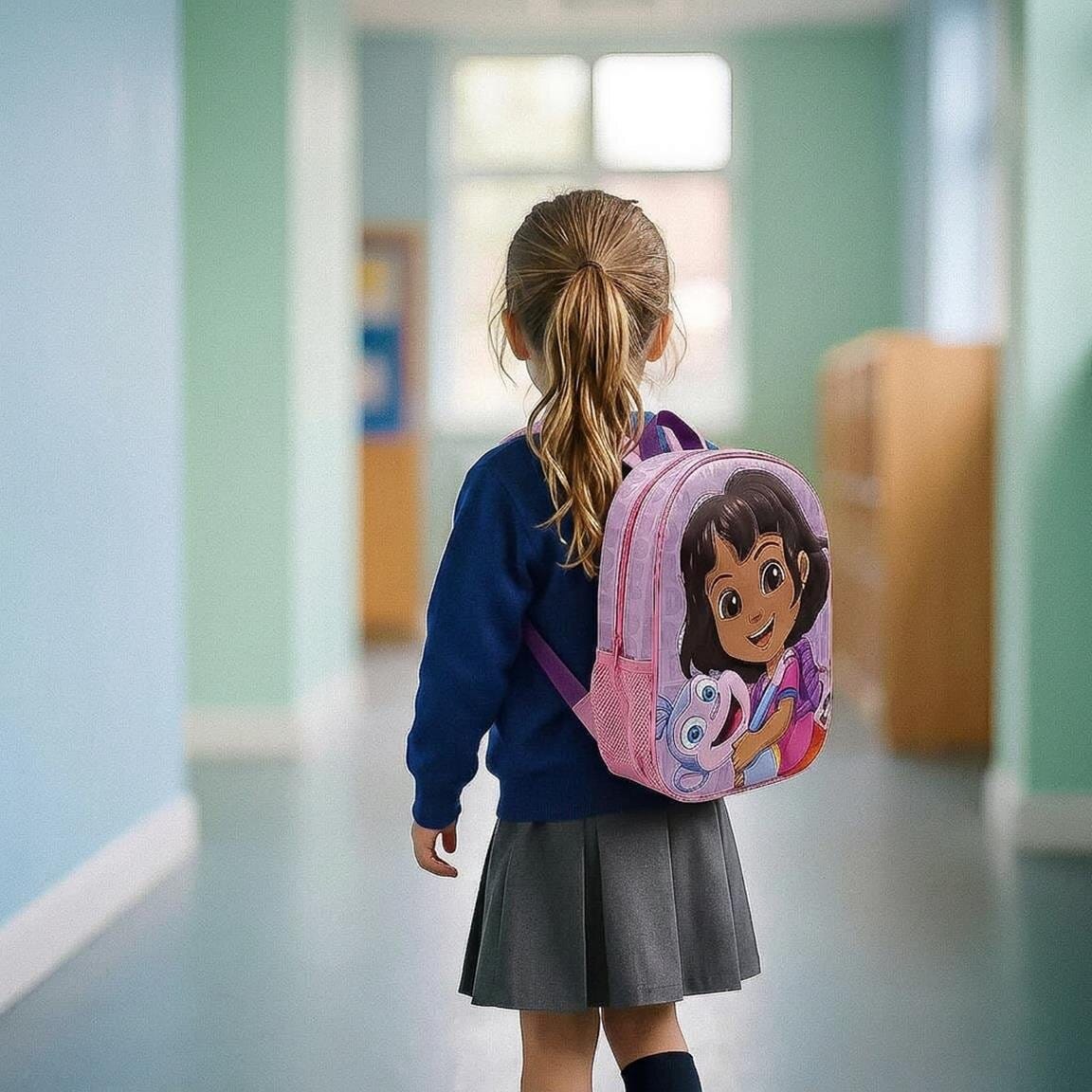 Dora Kinderrucksack mit 3D-Effekt