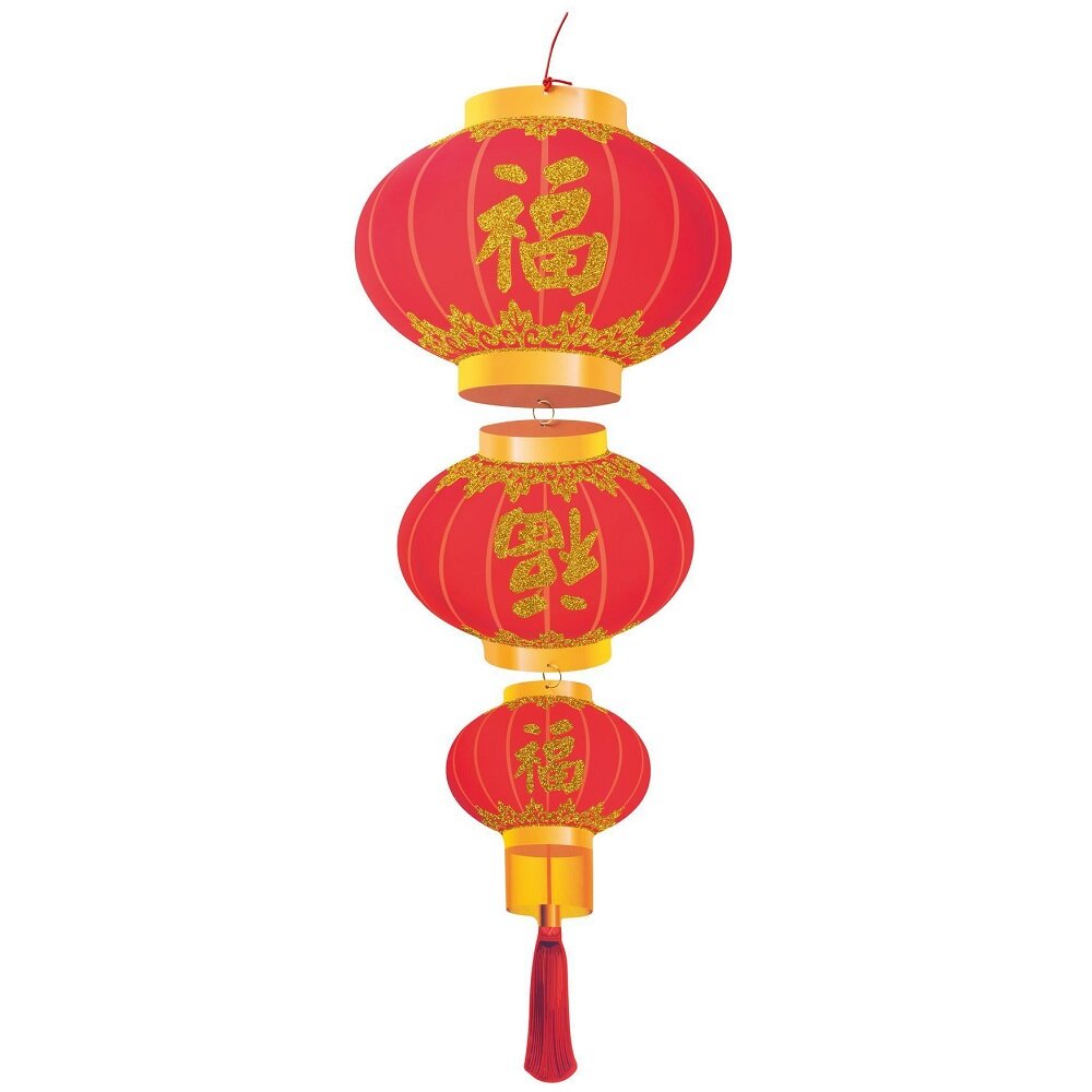 Chinesische Laterne 2D 30 x 80 cm