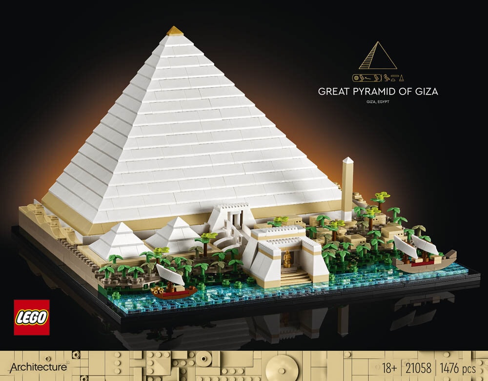LEGO Architecture Cheops-Pyramide 18+