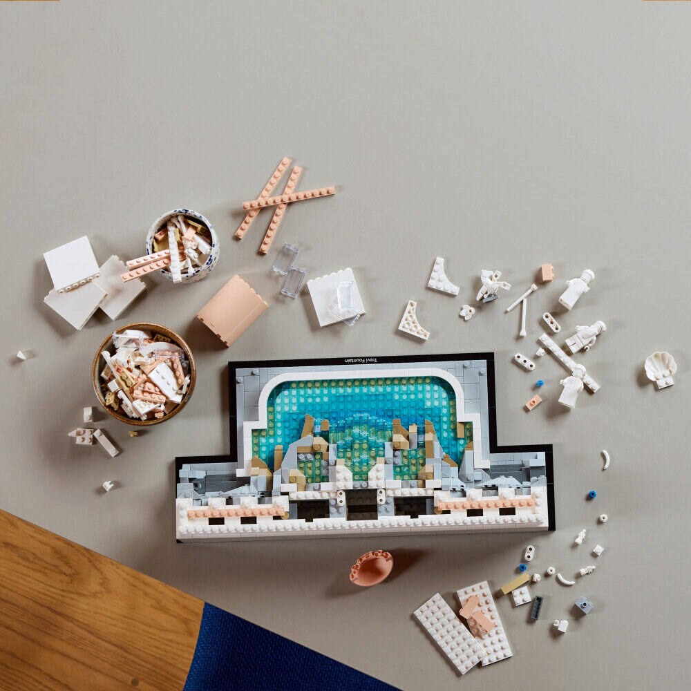 LEGO Architecture - Trevi-Brunnen 18+