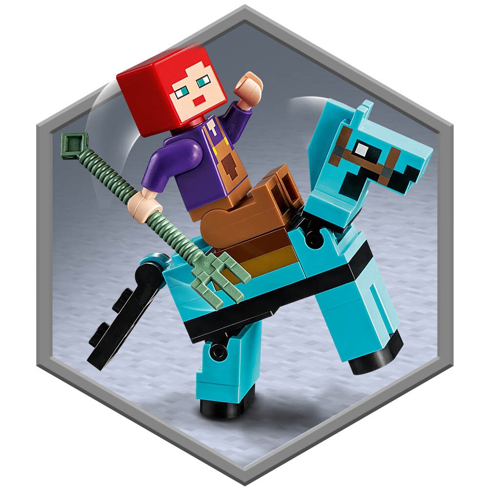 LEGO Minecraft Der Pferdestall 8+