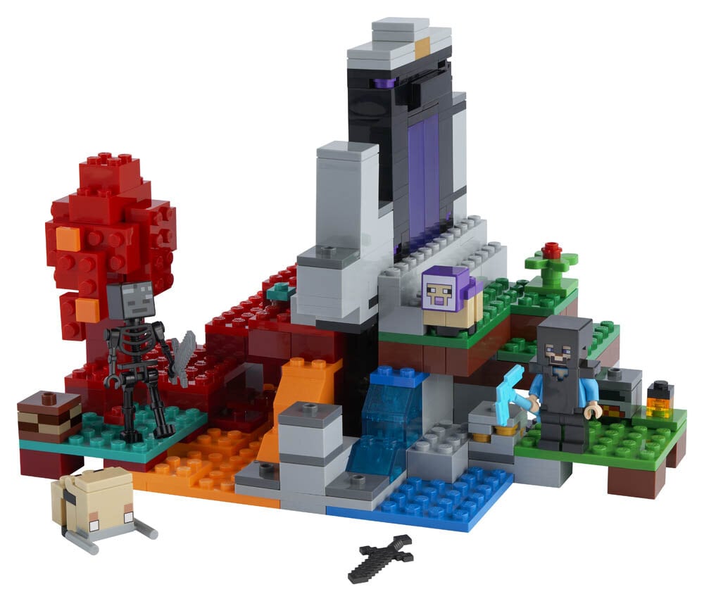LEGO Minecraft Das zerstörte Portal 8+