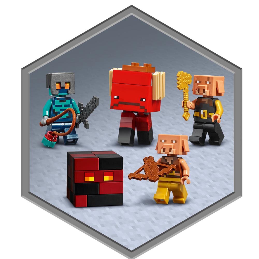 LEGO Minecraft - Netherbastionen 8+