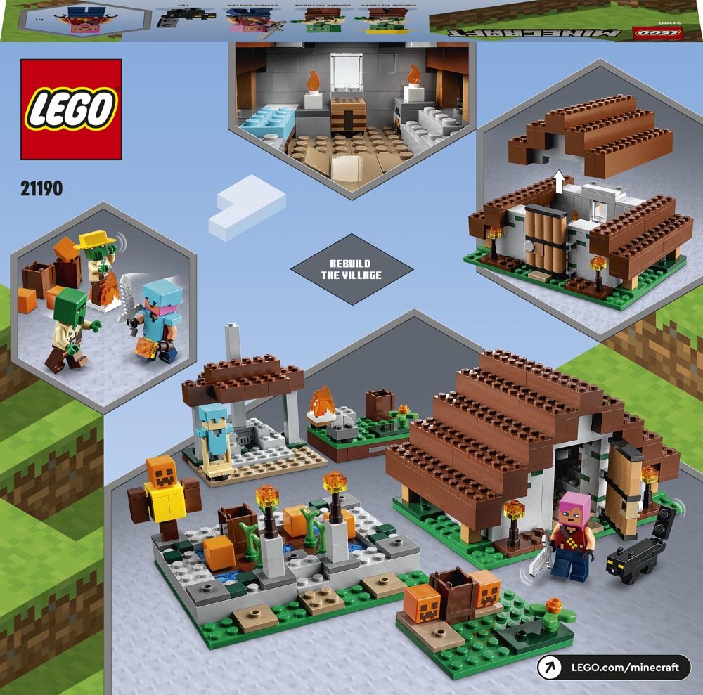 LEGO Minecraft - Das verlassene Dorf 8+