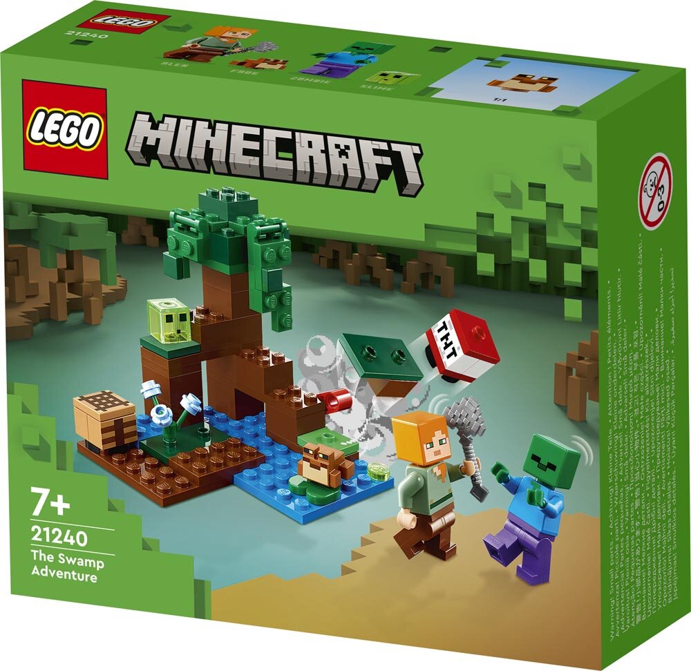 LEGO Minecraft - Das Sumpfabenteuer 7+