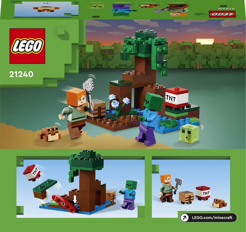 LEGO Minecraft - Das Sumpfabenteuer 7+