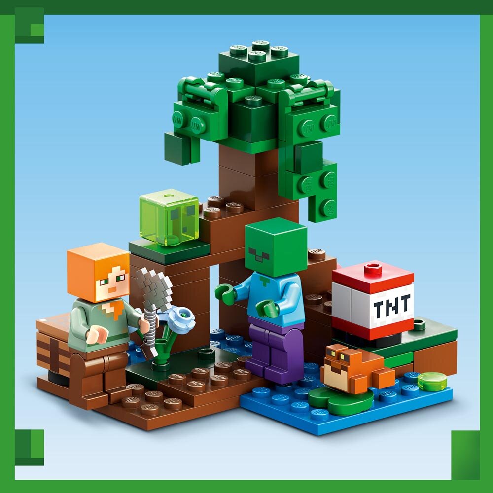 LEGO Minecraft - Das Sumpfabenteuer 7+