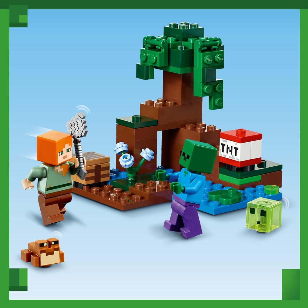 LEGO Minecraft - Das Sumpfabenteuer 7+