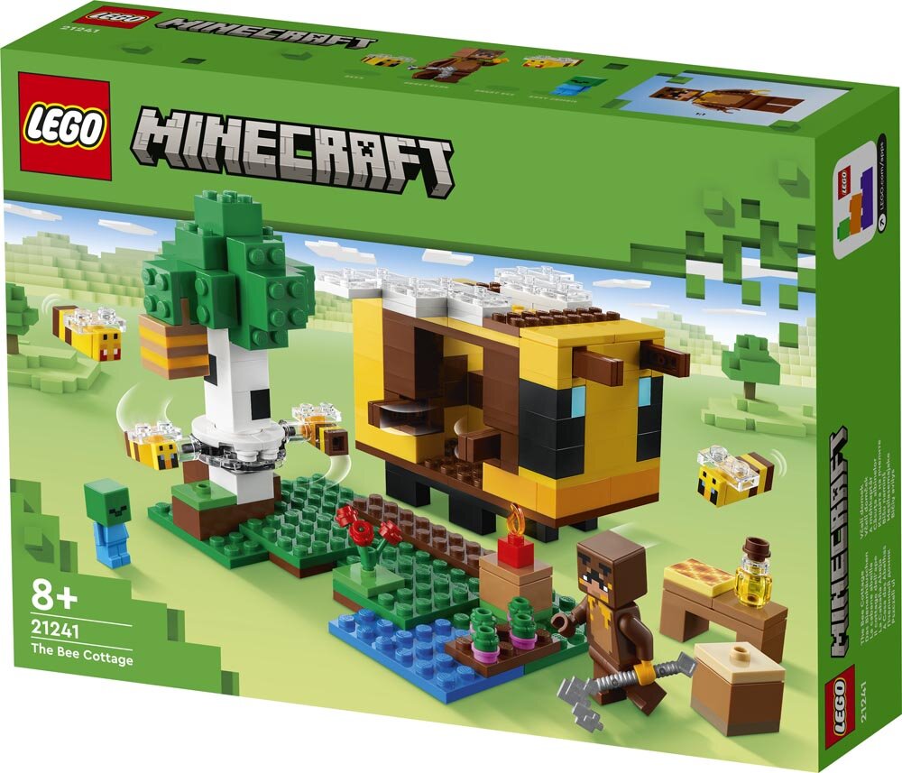 LEGO Minecraft - Das Bienenhäuschen 8+