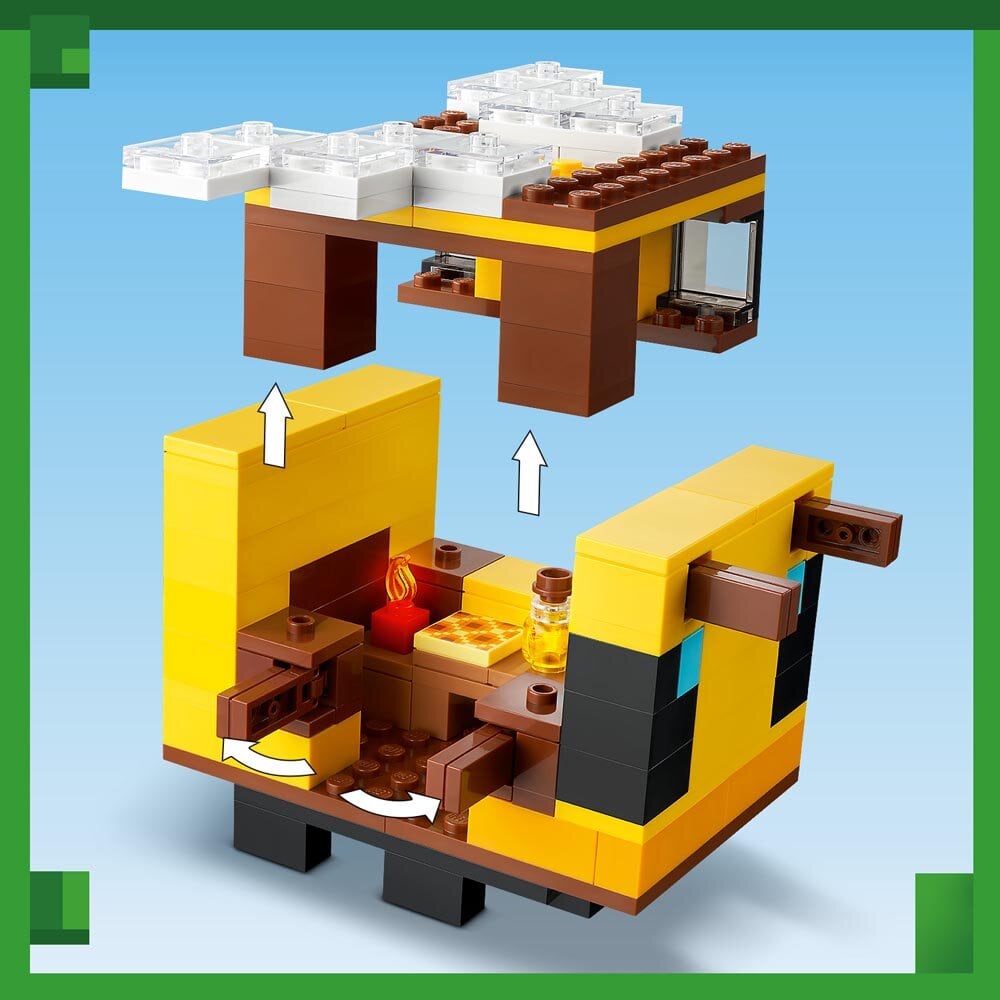 LEGO Minecraft - Das Bienenhäuschen 8+