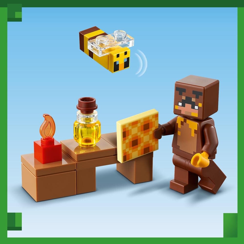 LEGO Minecraft - Das Bienenhäuschen 8+