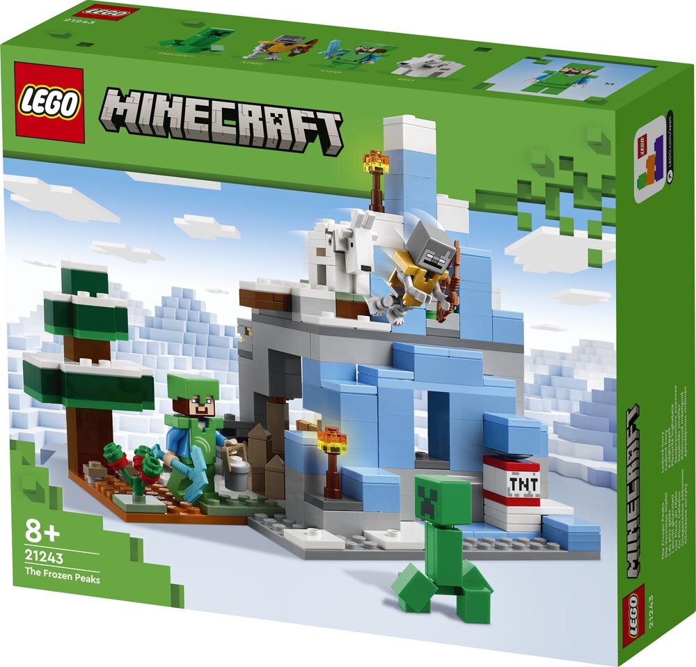 LEGO Minecraft - Die Vereisten Gipfel 8+