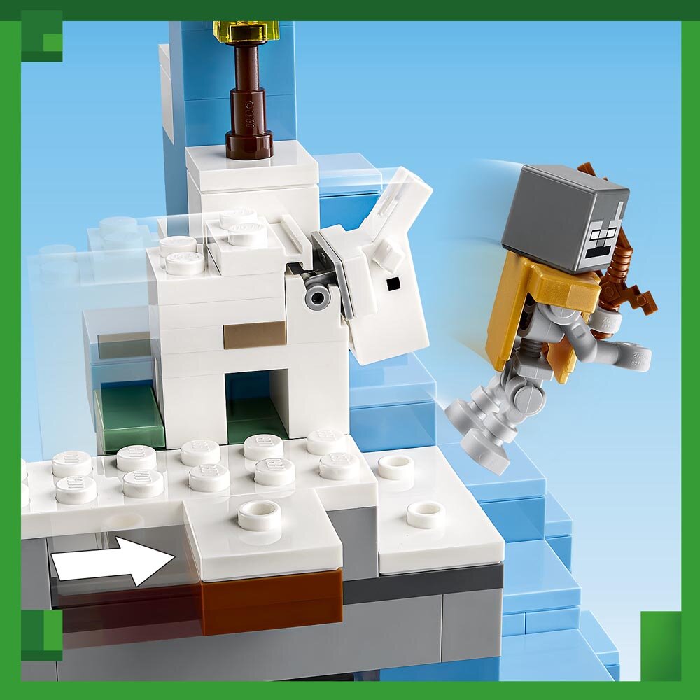LEGO Minecraft - Die Vereisten Gipfel 8+