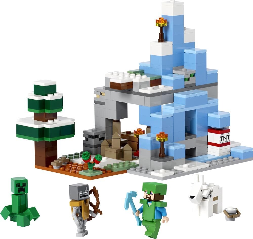 LEGO Minecraft - Die Vereisten Gipfel 8+