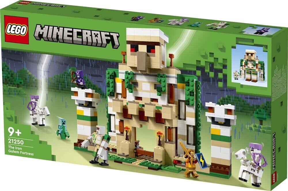 LEGO Minecraft - Die Eisengolem-Festung 9+