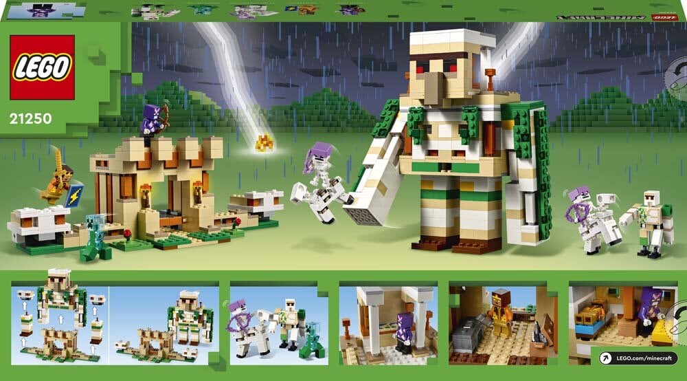 LEGO Minecraft - Die Eisengolem-Festung 9+