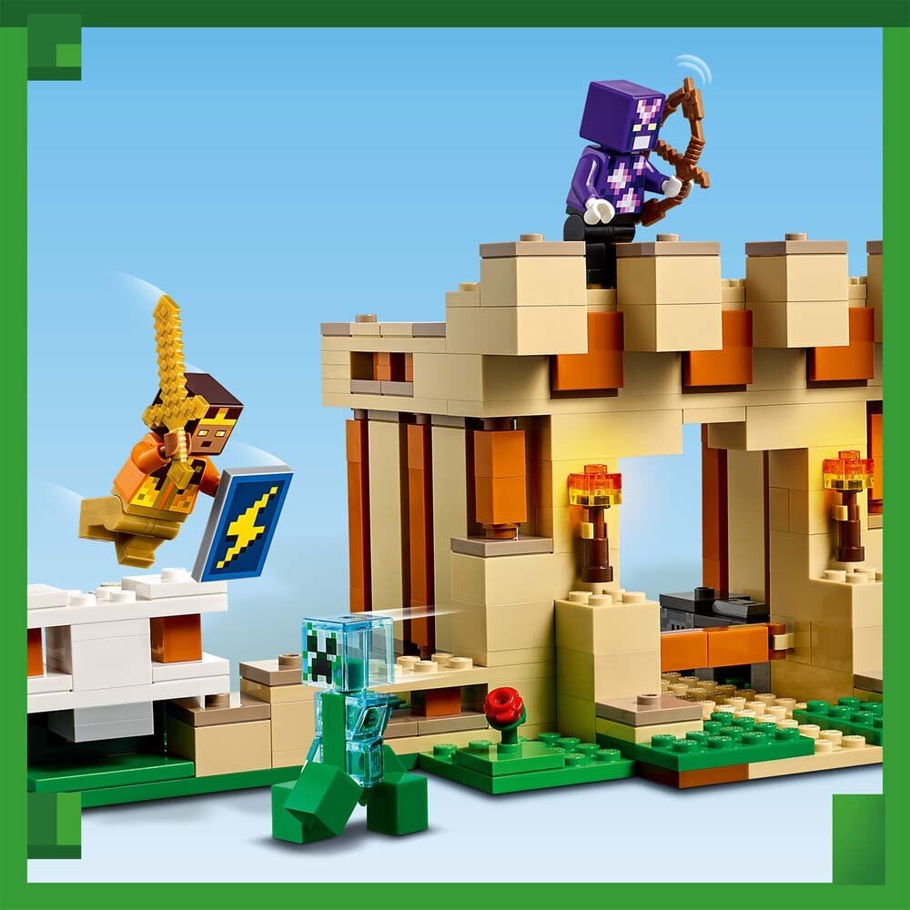 LEGO Minecraft - Die Eisengolem-Festung 9+