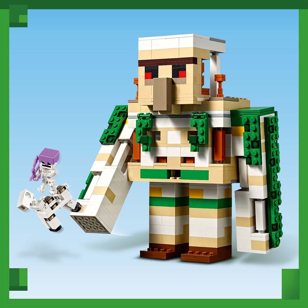 LEGO Minecraft - Die Eisengolem-Festung 9+