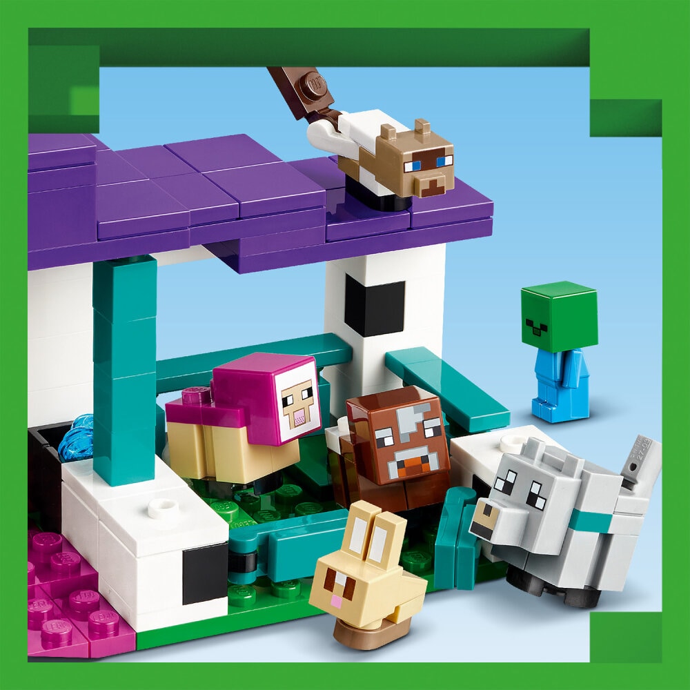 LEGO Minecraft - Das Tierheim 7+