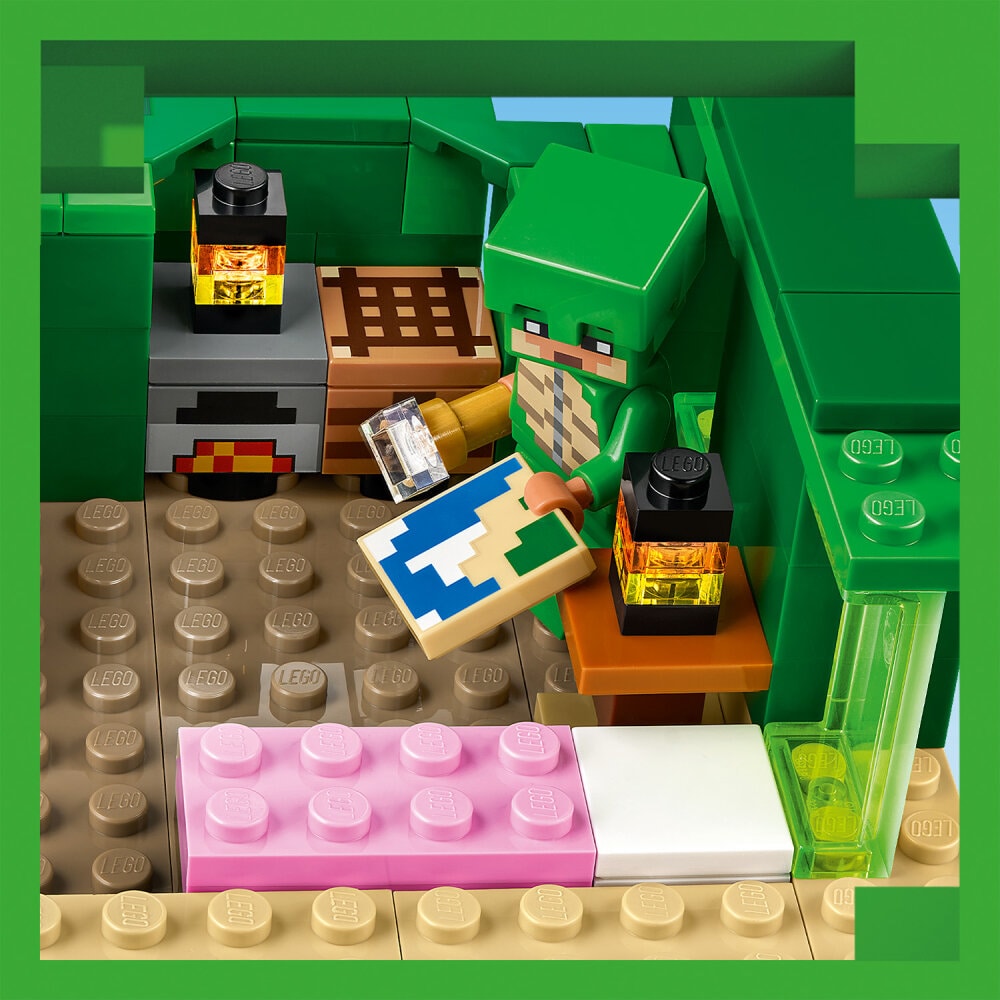 LEGO Minecraft - Das Schildkrötenstrandhaus 8+