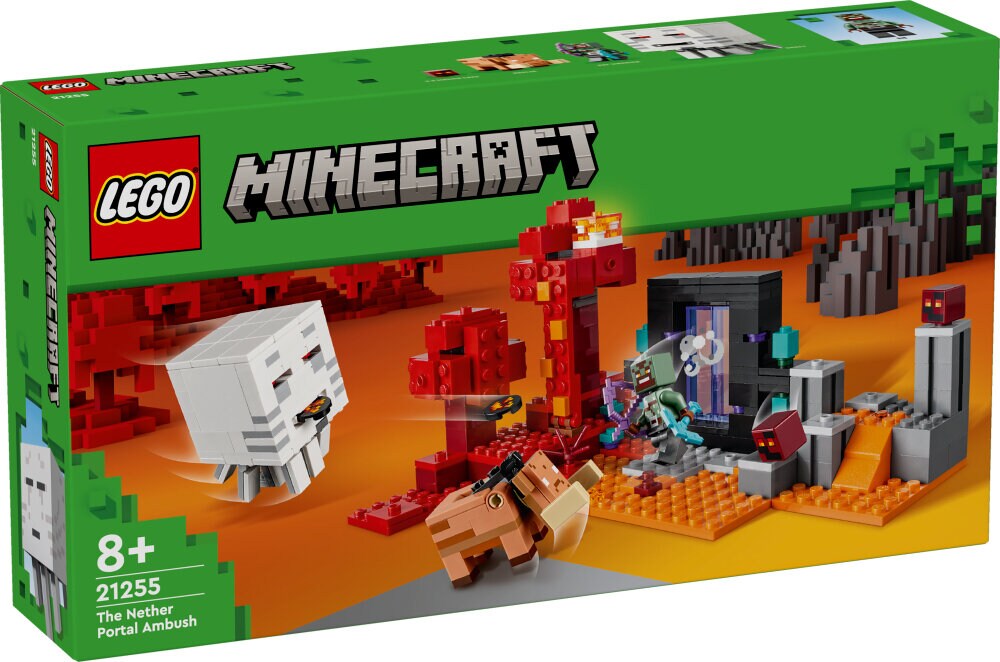 LEGO Minecraft - Hinterhalt am Netherportal 8+