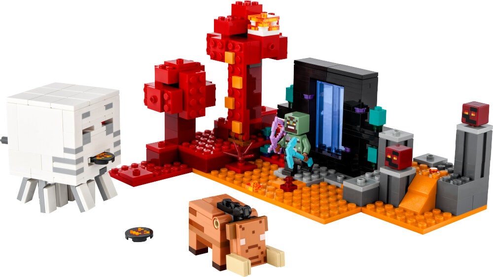 LEGO Minecraft - Hinterhalt am Netherportal 8+