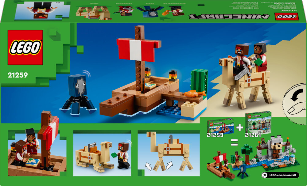 LEGO Minecraft - Die Piratenschiffreise 8+