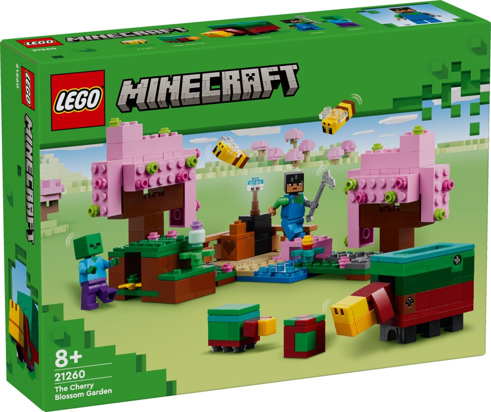 LEGO Minecraft - Der Kirschblütengarten 8+