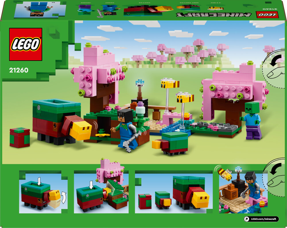 LEGO Minecraft - Der Kirschblütengarten 8+