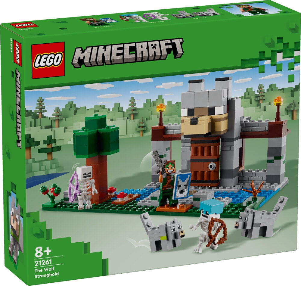 LEGO Minecraft - Die Wolfsfestung 8+