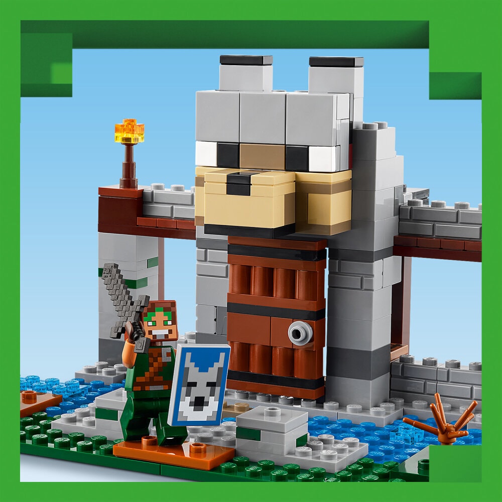 LEGO Minecraft - Die Wolfsfestung 8+
