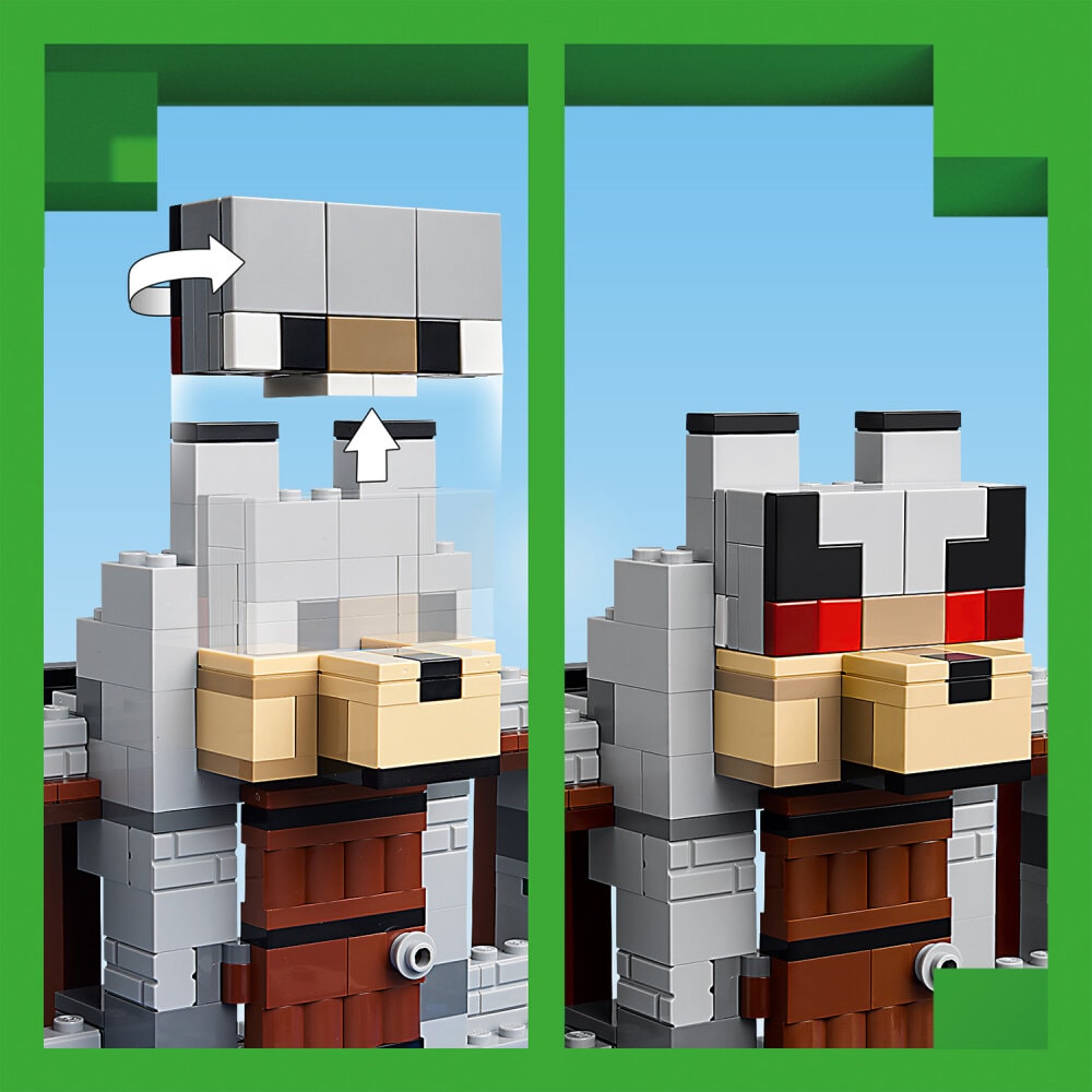 LEGO Minecraft - Die Wolfsfestung 8+