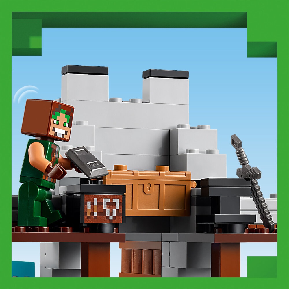 LEGO Minecraft - Die Wolfsfestung 8+