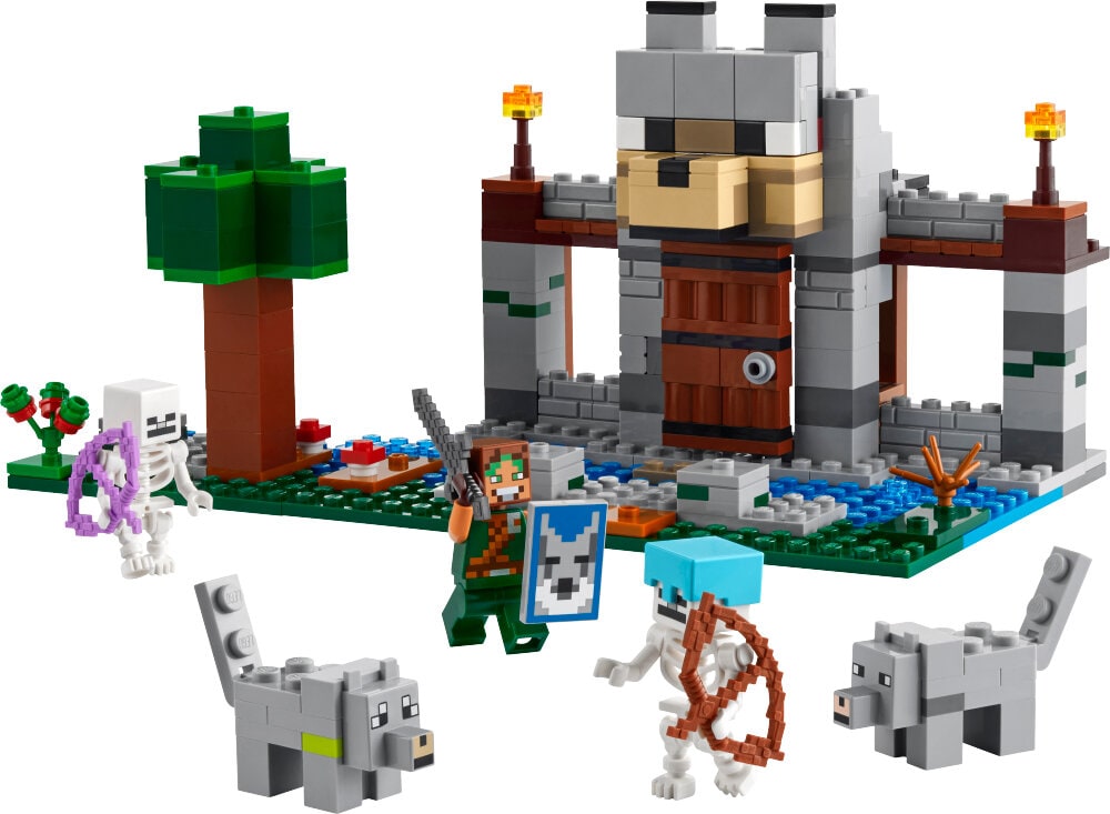 LEGO Minecraft - Die Wolfsfestung 8+