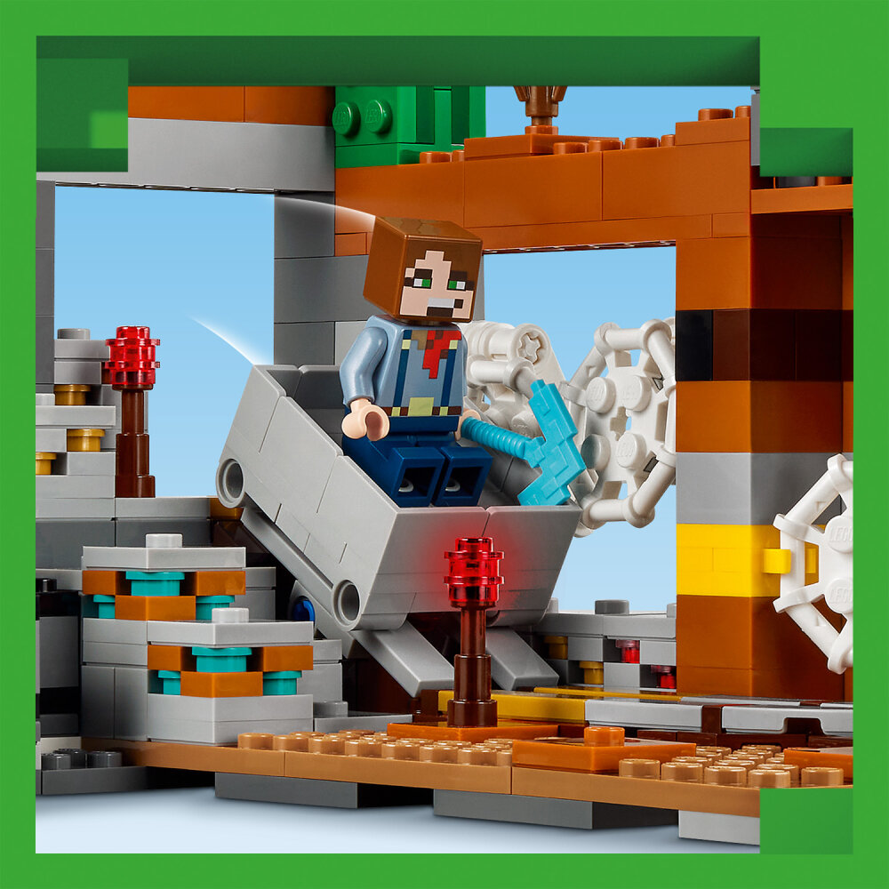 LEGO Minecraft - Die Mine in den Badlands 8+