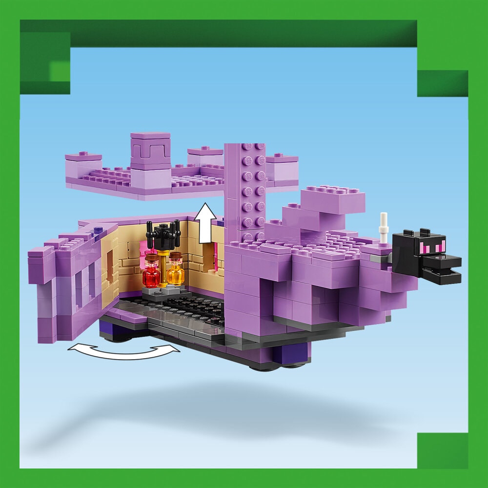 LEGO Minecraft - Der Enderdrache und das Endschiff 8+